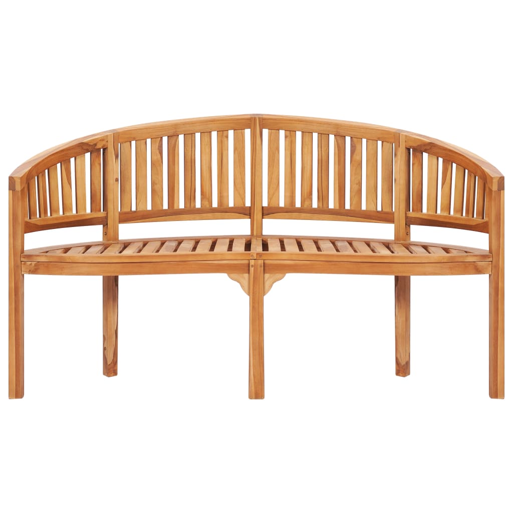 4-tlg. Garten-Lounge-Set Massivholz Teak