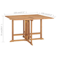 Thumbnail for 7-tlg. Garten-Essgruppe Klappbar Massivholz Teak