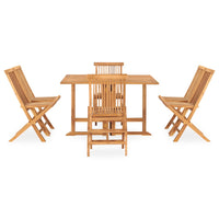 Thumbnail for 7-tlg. Garten-Essgruppe Klappbar Massivholz Teak