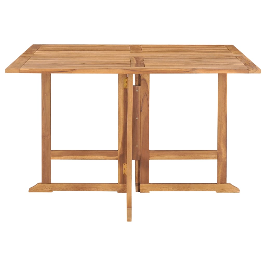 7-tlg. Garten-Essgruppe Klappbar Massivholz Teak