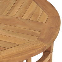 Thumbnail for 3-tlg. Garten-Essgruppe mit Auflagen Teak Massivholz