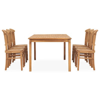 Thumbnail for 7-tlg. Garten-Essgruppe Massivholz Teak