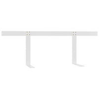 Thumbnail for Rückenlehne für Palettensofa Weiß 110 cm Eisen