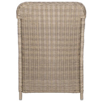 Thumbnail for 11-tlg. Garten-Essgruppe Poly Rattan Braun