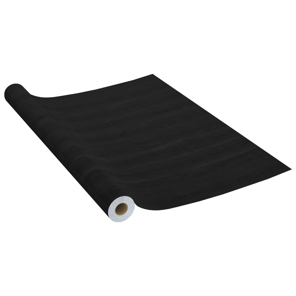 Türfolien Selbstklebend 4 Stk. Dunkles Holz 210x90 cm PVC