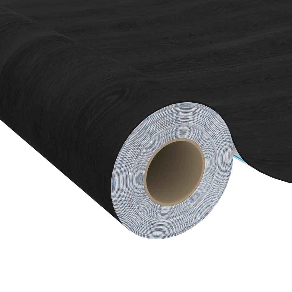 Türfolien Selbstklebend 4 Stk. Dunkles Holz 210x90 cm PVC
