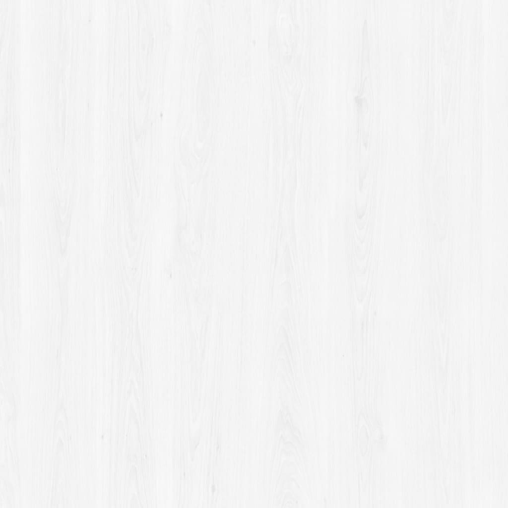 Türfolien Selbstklebend 4 Stk. Weißes Holz 210x90 cm PVC