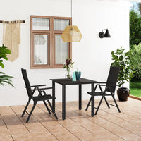 Thumbnail for 3-tlg. Garten-Essgruppe Schwarz