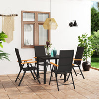 Thumbnail for 5-tlg. Garten-Essgruppe Schwarz und Braun