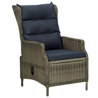 Thumbnail for 3-tlg. Garten-Lounge-Set mit Auflagen Poly Rattan Braun