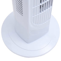 Thumbnail for Turmventilator mit Fernbedienung und Timer Φ24x80 cm Weiß