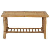 Thumbnail for 4-tlg. Garten-Lounge-Set mit Auflagen Bambus