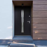Thumbnail for Haustür Aluminium Anthrazit 90x200 cm