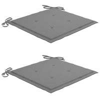 Thumbnail for Gartenstühle mit Kissen 2 Stk. Massivholz Akazie