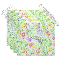 Thumbnail for Gartenstühle mit Kissen 4 Stk. Grau Massivholz Akazie