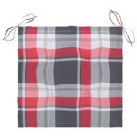 Thumbnail for Gartenstühle mit Kissen 4 Stk. Grau Massivholz Akazie