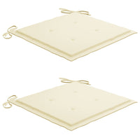 Thumbnail for Gartenstühle mit Teetisch und Kissen Akazie Massivholz