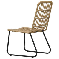 Thumbnail for 5-tlg. Garten-Essgruppe Poly Rattan und Glas