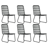 Thumbnail for 7-tlg. Garten-Essgruppe Poly Rattan und Glas