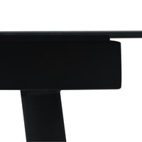 Thumbnail for 5-tlg. Garten-Essgruppe Schwarz PVC Rattan