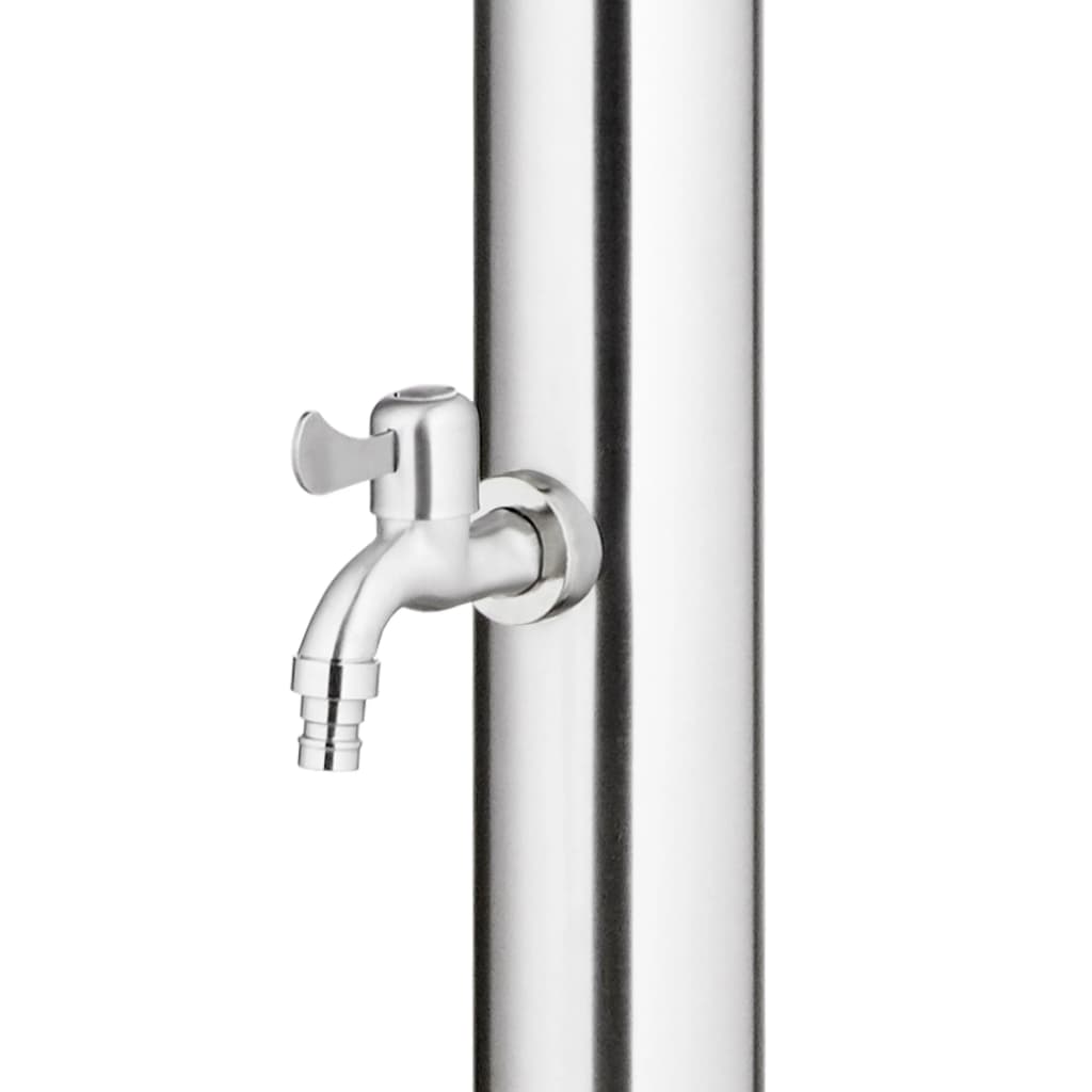 Gartendusche 215 cm Edelstahl