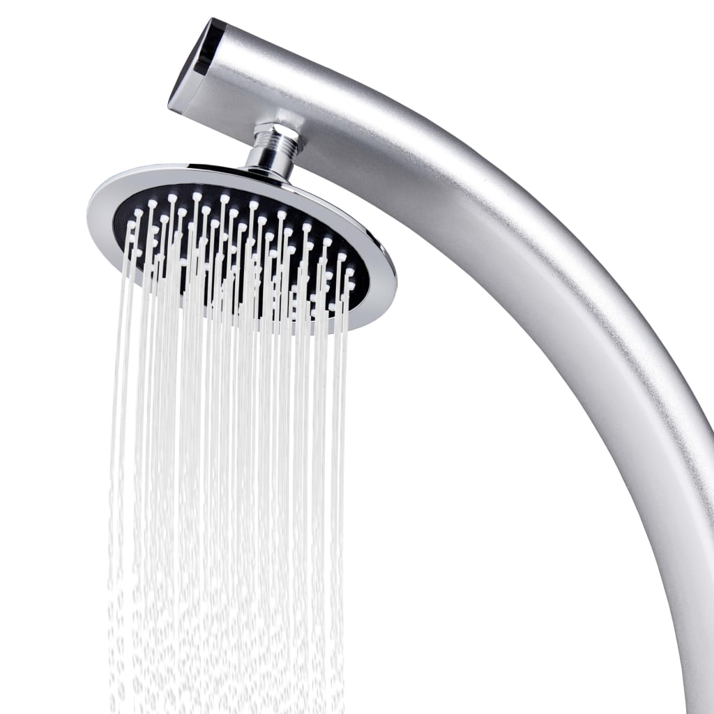 Gartendusche 215 cm Aluminium