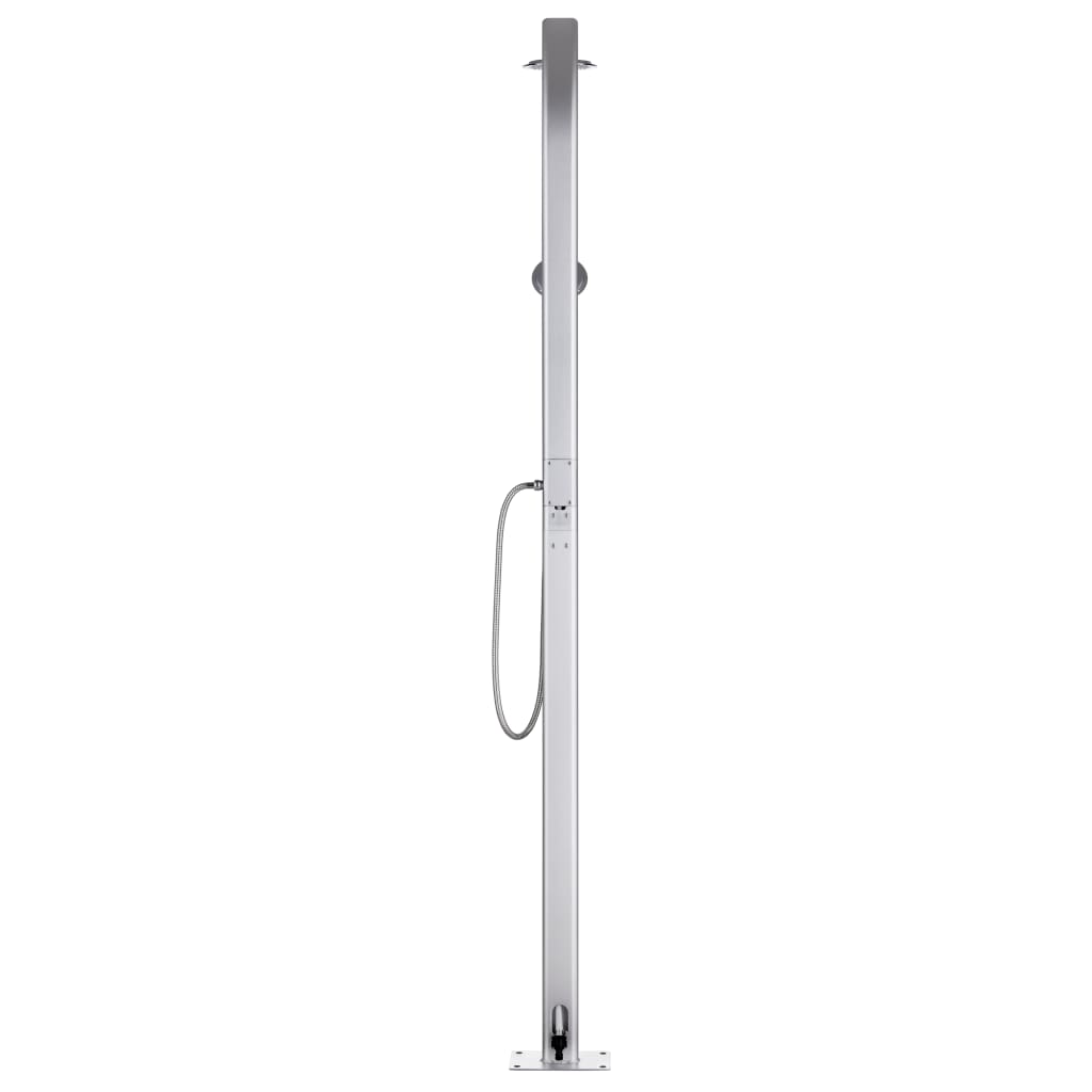 Gartendusche 215 cm Aluminium