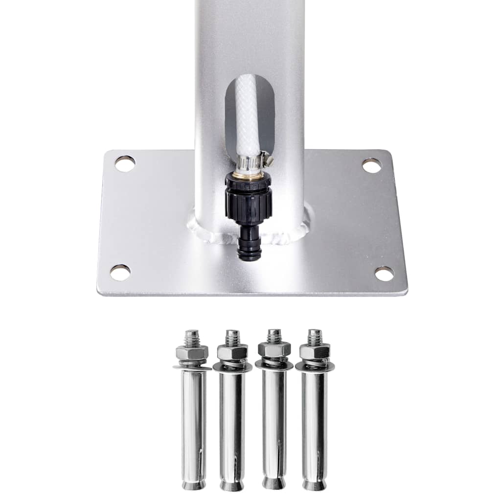 Gartendusche 215 cm Aluminium