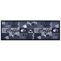 Thumbnail for Küchenbodenmatte Waschbar Kaffee Blau 45x150 cm