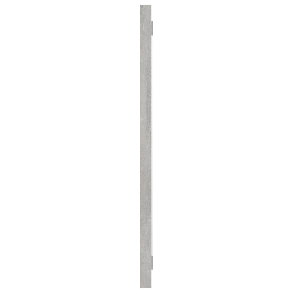 2-tlg. Badmöbel-Set Betongrau Spanplatte