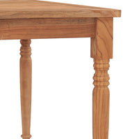 Thumbnail for Batavia-Tisch 150x90x75 cm Teak Massivholz