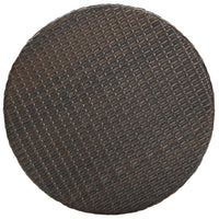 Thumbnail for 3-tlg. Gartenbar-Set mit Kissen Poly Rattan Braun