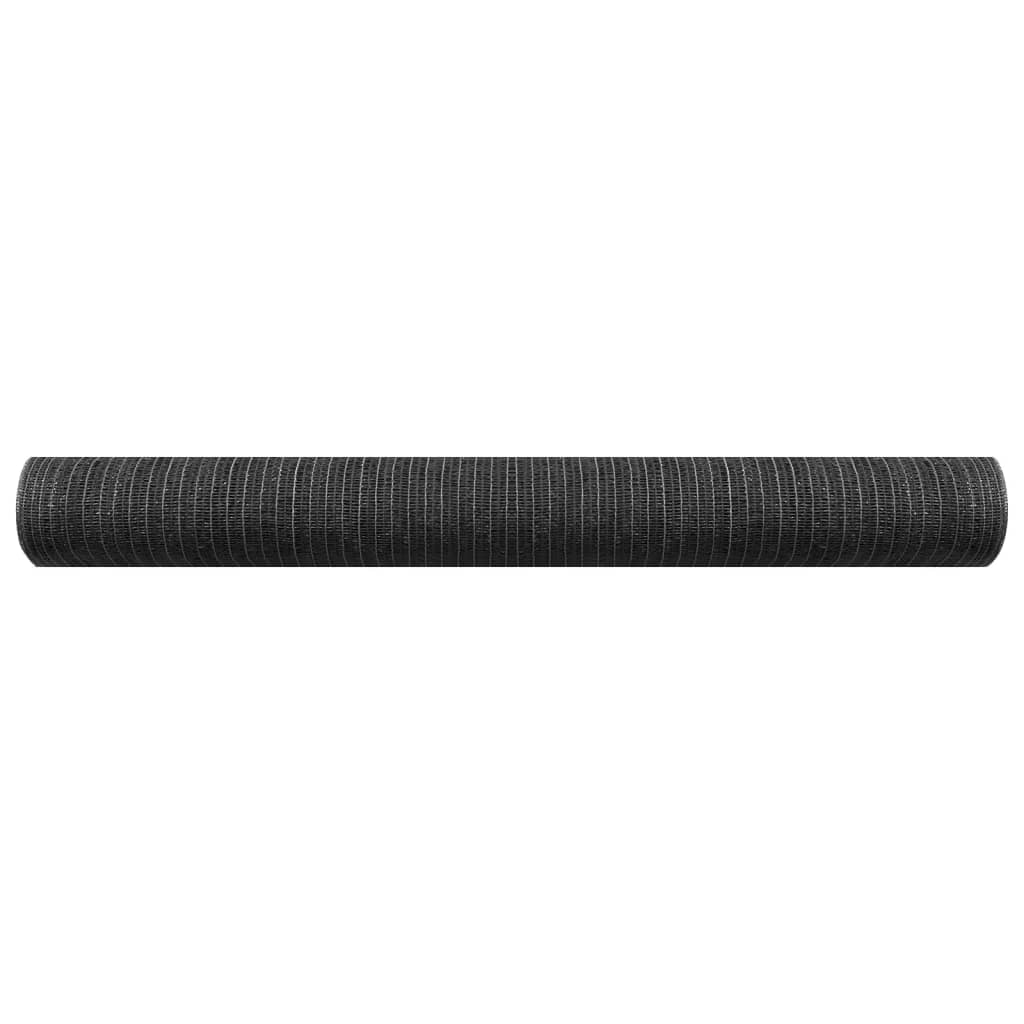 Zaunblende Anthrazit 3,6x50 m HDPE 68 g/m²