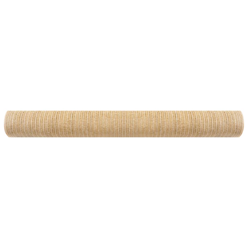 Zaunblende Beige 1,5x25 m HDPE 195 g/m²
