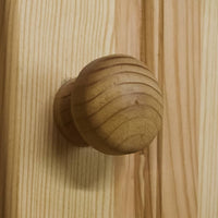 Thumbnail for TV-Schrank 115x29x40 cm Massivholz Kiefer