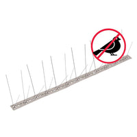 Thumbnail for 20-tlg. Vogelabwehr-Spikes-Set 10 m Edelstahl 4-reihig