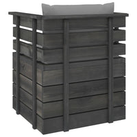 Thumbnail for Gartensessel mit Kissen Kiefernholz