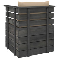 Thumbnail for 7-tlg. Garten-Sofagarnitur aus Paletten mit Kissen Kiefernholz