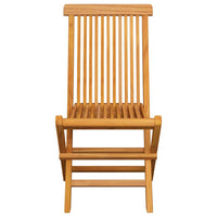 Thumbnail for Gartenstühle mit Taupe Kissen 2 Stk. Massivholz Teak