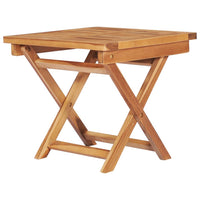 Thumbnail for Sonnenliege mit Tisch und Auflage Massivholz Teak