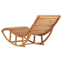 Thumbnail for Schaukelliege mit Auflage Massivholz Teak