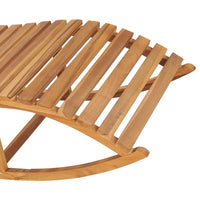 Thumbnail for Schaukelliege mit Auflage Massivholz Teak