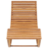 Thumbnail for Schaukelliege mit Auflage Massivholz Teak