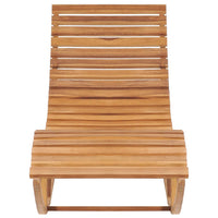 Thumbnail for Schaukelliege mit Auflage Massivholz Teak