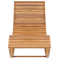 Thumbnail for Schaukelliege mit Auflage Massivholz Teak