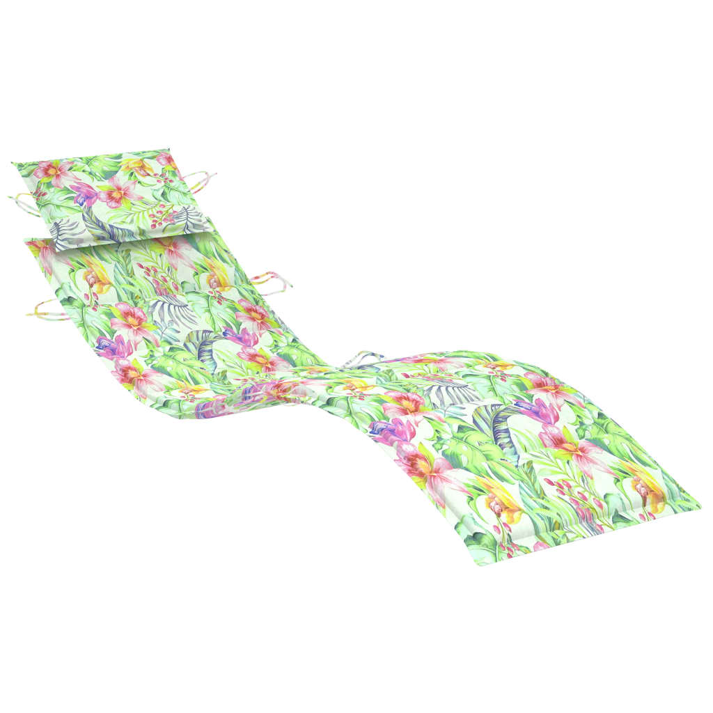 Schaukelliege mit Auflage Massivholz Teak