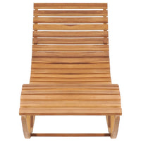 Thumbnail for Schaukelliege mit Auflage Massivholz Teak