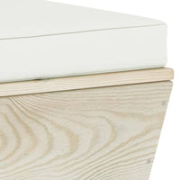 Thumbnail for Garten-Palettensofa 3-Sitzer mit Kissen Fichtenholz