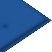 Thumbnail for Klappbare Gartenbank mit Auflage 118 cm Bambus