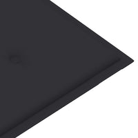 Thumbnail for Gartenbank mit Auflage 120 cm Bambus
